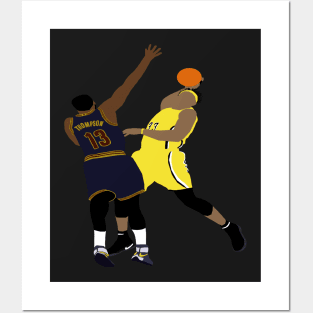 Myles Turner Dunk Posters and Art